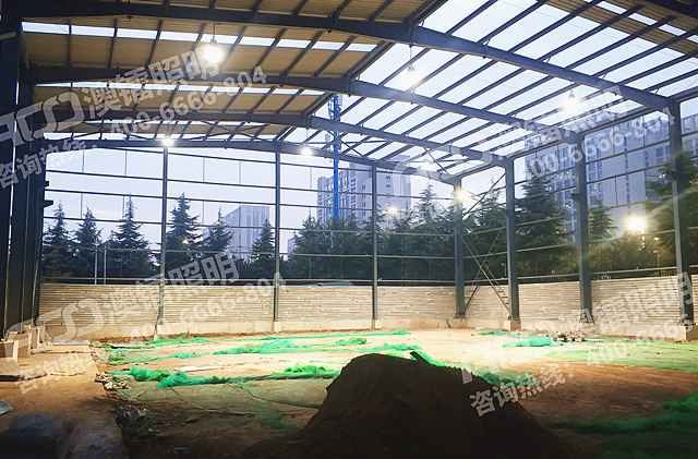 鋼結構廠房/倉庫用燈案例——led工礦燈